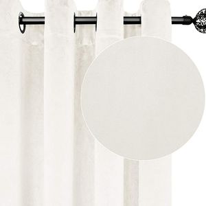 NIP! Ivory Velvet SMILETIME Curtains Drapes